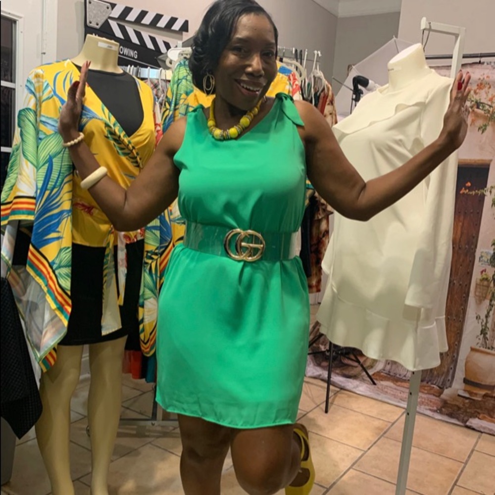 Top Knot Midi Tank Dress